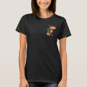 Made in Italy Basic Dunkles T-Shirt Tシャツ (正面)