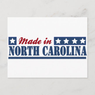 「Made in North Carolina」	「North Carolina州	」N ポストカード