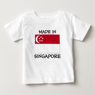 Made in Singaporeベビー ベビーTシャツ