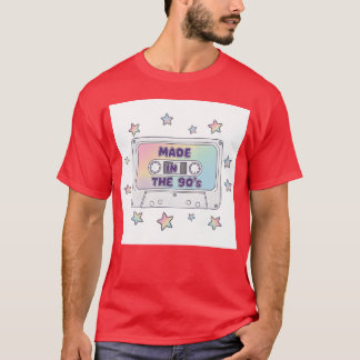 Made in the 90s Retro Cassetteape Vector friends Tシャツ