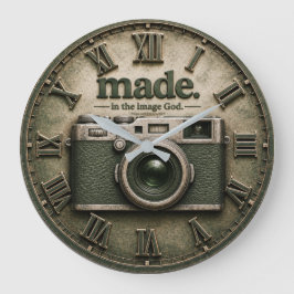 Made in the Image of God ラージ壁時計