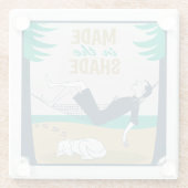 Made in the Shade ガラスコースター (裏面)