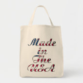 Made in the USA Natural & Beige食料品用トートバッグ トートバッグ (正面)