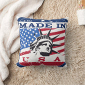 Made In USAバッジ クッション (ブランケット)