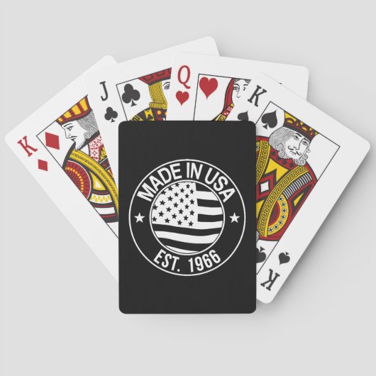 Made In USA 1966 Playing Cards トランプ (裏面)