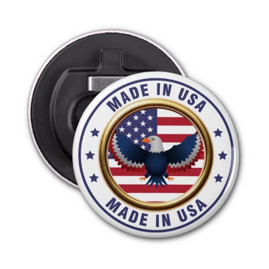 Made in USA Liberty Eagle Bottle Opener  栓抜き (正面)