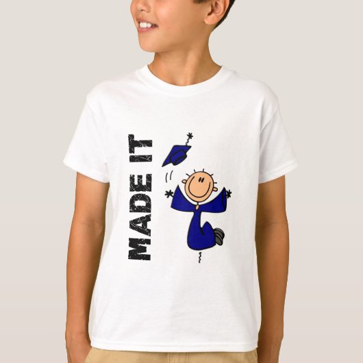MADE IT STICKフィギュア卒業 Tシャツ (正面)