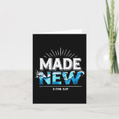 Made New Baptized Baptism  カード (正面)