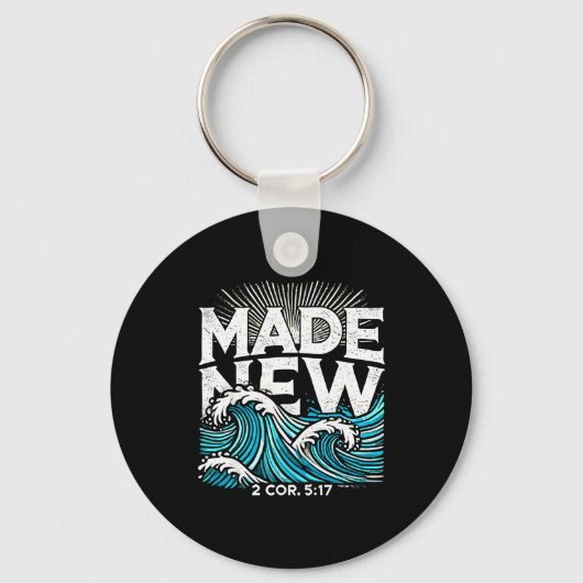 Made New Baptized Baptism  キーホルダー (正面)