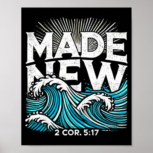 Made New Baptized Baptism  ポスター (正面)