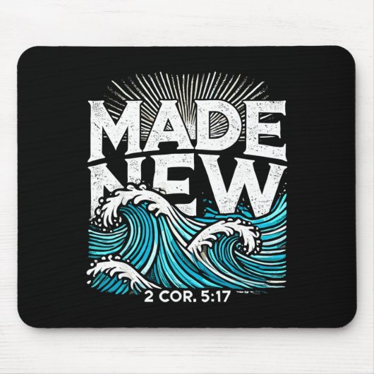 Made New Baptized Baptism  マウスパッド (正面)