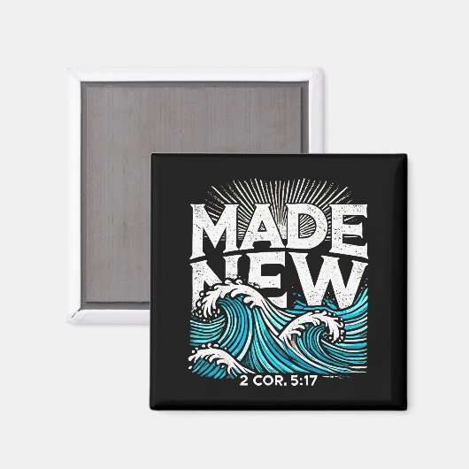 Made New Baptized Baptism  マグネット (正面/裏面)