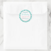 Made With Loveハッピーバースデーシール(20) ラウンドシール (バッグ)