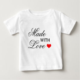 Made with Loveベビー ベビーTシャツ