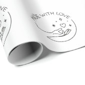 Made with love ラッピングペーパー (ロールコーナー)