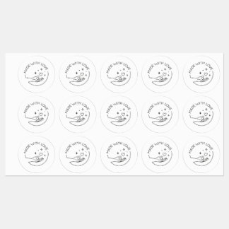 Made with love ラベル