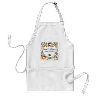 Made with Love for Mom's Kitchen Gift スタンダードエプロン