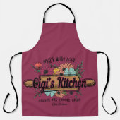 Made With Love Gigi's Kitchen エプロン (正面)