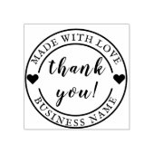 Made With Love & Product Thank You ラバースタンプ (インプリント)