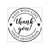 Made With Love & Product Thank You ラバースタンプ (インプリント)