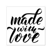 Made With Love Script Design セルフインキングスタンプ (デザイン)