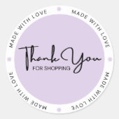 Made with Love Stickers  ラウンドシール (正面)