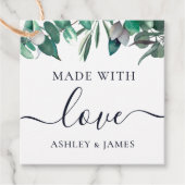 Made With Love Tag, Handmade Gift Tag, フェイバータグ (正面)