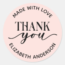Made With Love Thank You Small Business