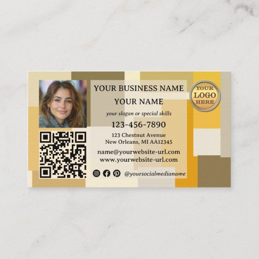 Made with Love Wool Knitting Crafts 名刺 (裏面)