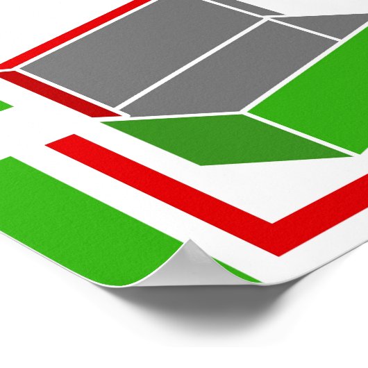 MadeCreative's Shoeboxポスター ポスター (角)