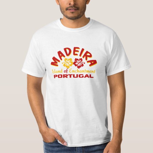 MADEIRAシャツ – 選択スタイル&カラー Tシャツ (正面)