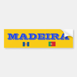Madeira*のバンパーステッカー バンパーステッカー
