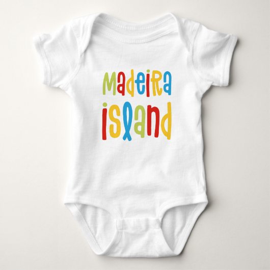 Madeira Island bodysuit ベビーボディスーツ (正面)