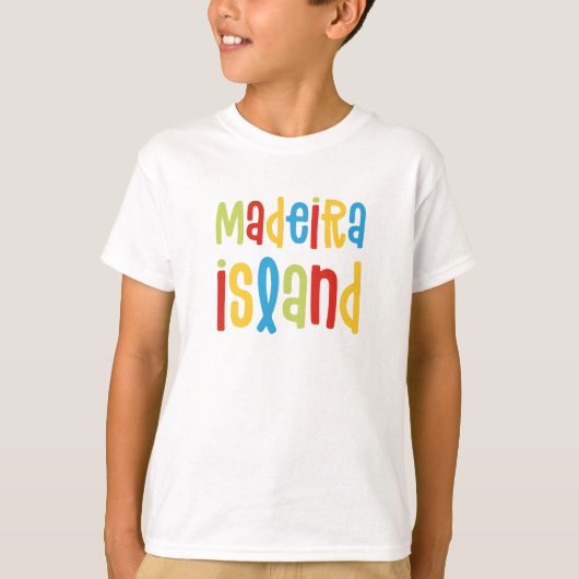 Madeira Island Boy T-Shirt Tシャツ (正面)