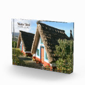 Madeira Island photo with Typical Houses, Portugal フォトブロック (右)