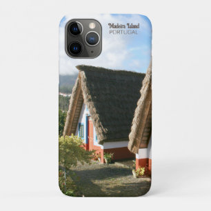 Madeira Island photo with Typical Houses, Portugal iPhone 11 Proケース