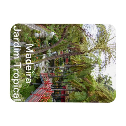 Madeira - Jardim Tropical マグネット (横)