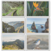 Madeira Portugal Travel Photography Sticker sheet シール (正面)