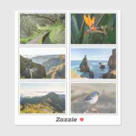Madeira Portugal Travel Photography Sticker sheet シール