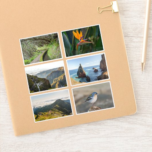 Madeira Portugal Travel Photography Sticker sheet シール (ノートブック)