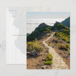 Madeira PR 1.2 hike to Pico Ruivo ポストカード