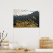Madeira PR 1.2 Pico Ruivo Mountain Sunrise ポスター (キッチン)
