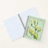 Madeiran Marvel: Musschia wollastonii Notebook ノートブック (内部)