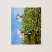 Madeliefjes plukkende fubby's.     ジグソーパズル (縦)