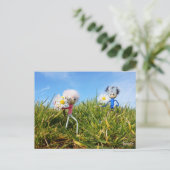 Madeliefjes plukkende fubby's. ポストカード (スタンド正面)