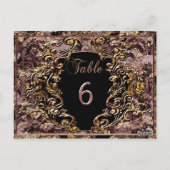 Madelina Cavendishテーブビクトリアンル番号カード ポストカード (裏面)