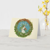 Madelineのリース カード (黄色い花)