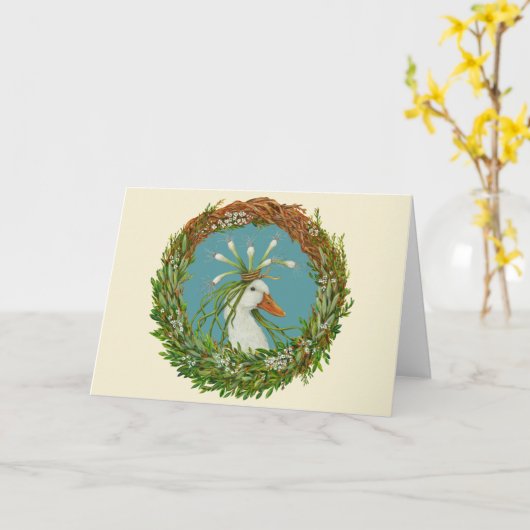 Madelineのリース カード (黄色い花)