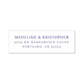 MADELINE & KRISTOPHER Formal Serif Black セルフインキングスタンプ (デザイン)