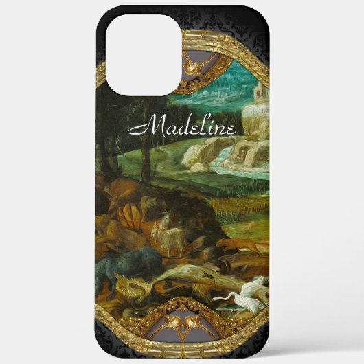 MadelinesメドウモノグラムケースメイトiPhoneケース Case-Mate iPhoneケース (裏面)